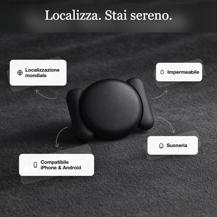 Localizza. Stai sereno.