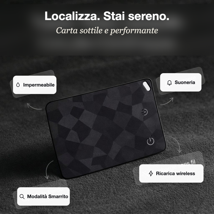 Localizza. Stai sereno. — carta sottile